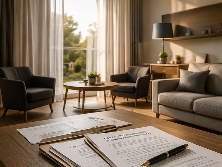 Immobile residenziale oggetto di verifica documentale prima della vendita
